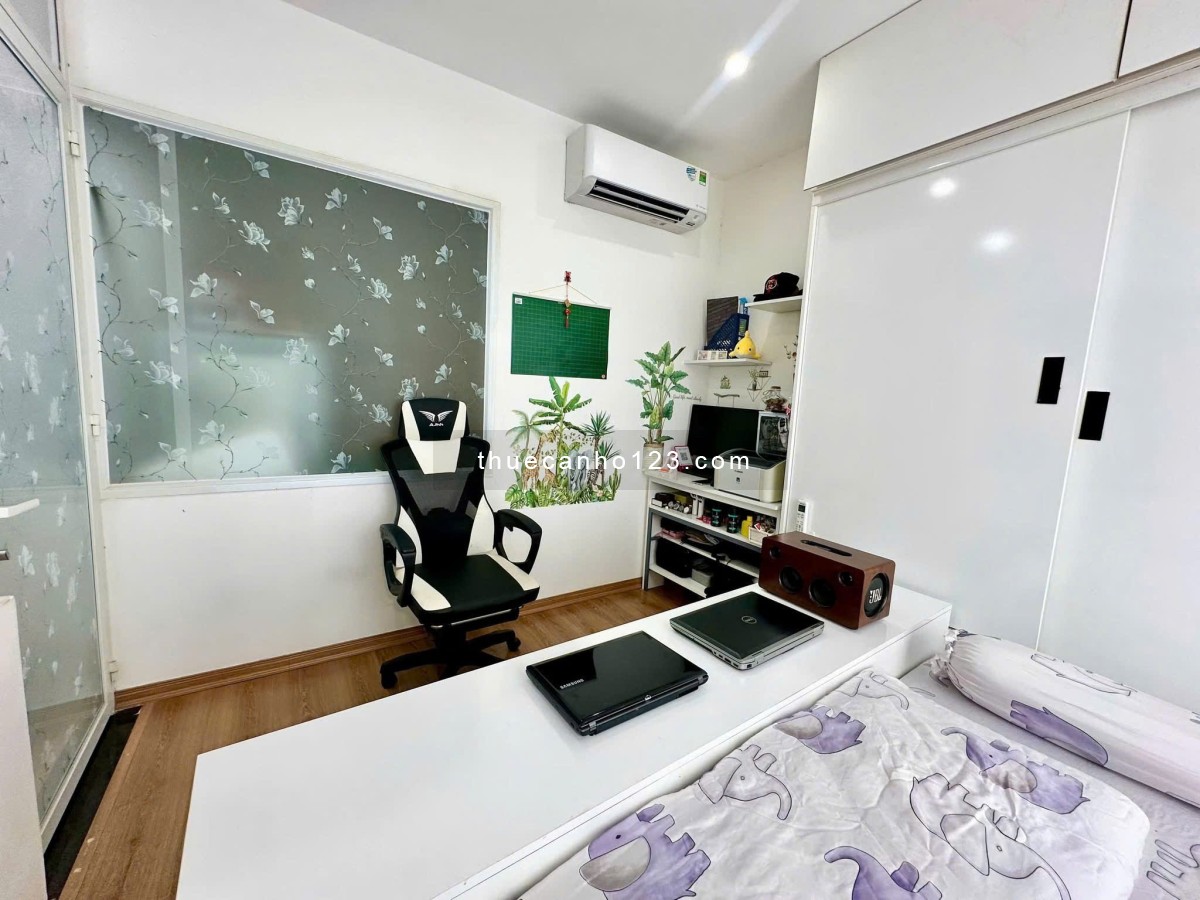 12tr5/tháng, Nội thất, 85m2, 2PN, C/c Screc, Q3, Trường Sa, Nhà mới.