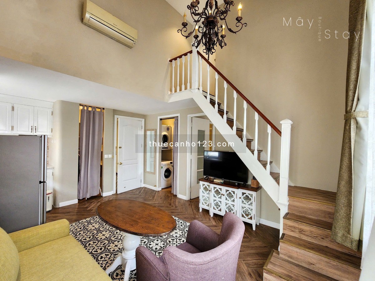 DUPLEX BAN CÔNG MỚI KHAI TRƯƠNG TẠI TÂN HƯNG - FULL NT, GẦN LOTTE, CRESENTMALL, VIVOCITY, Q1, Q4