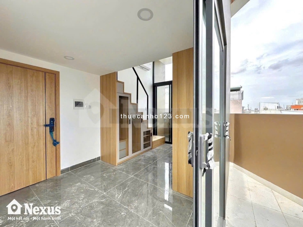 DUPLEX BAN CÔNG MỚI KHAI TRƯƠNG TẠI TÂN HƯNG - FULL NT, GẦN LOTTE, CRESENTMALL, VIVOCITY, Q1, Q4