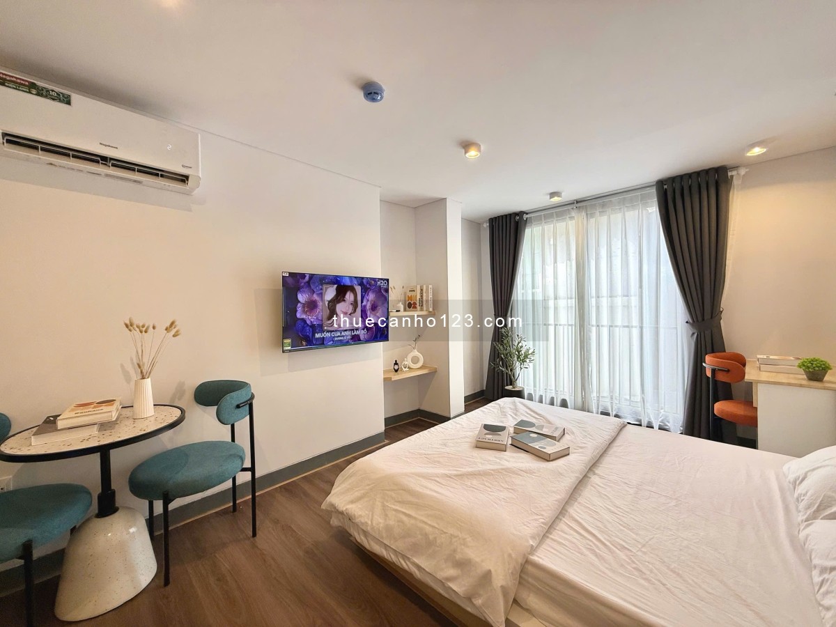 Cho thuê căn hộ Quận 3_nhà mới full nội thất_35m2 - Ban công - Thang máy, ngay trung tâm