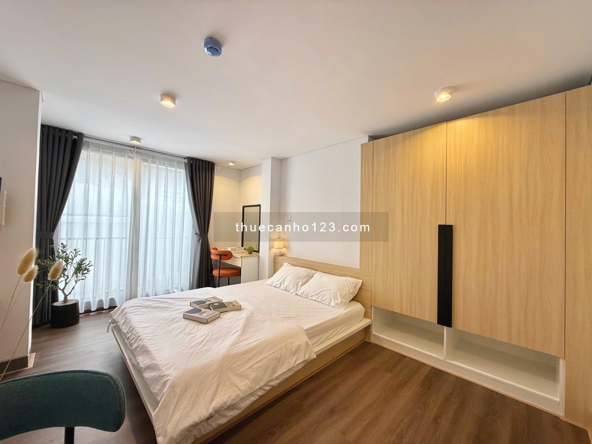 Cho thuê căn hộ Quận 3_nhà mới full nội thất_35m2 - Ban công - Thang máy, ngay trung tâm