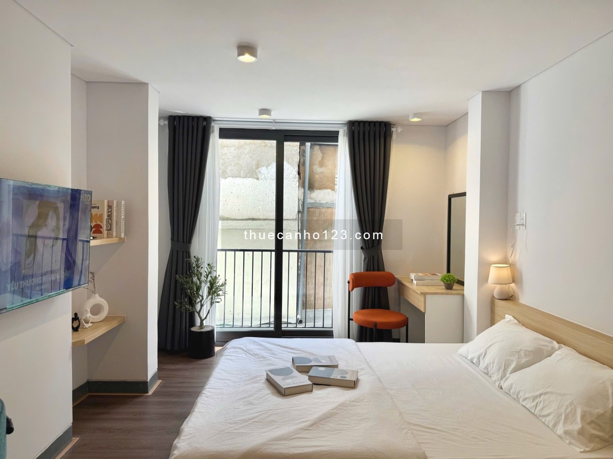 Cho thuê căn hộ Quận 3_nhà mới full nội thất_35m2 - Ban công - Thang máy, ngay trung tâm
