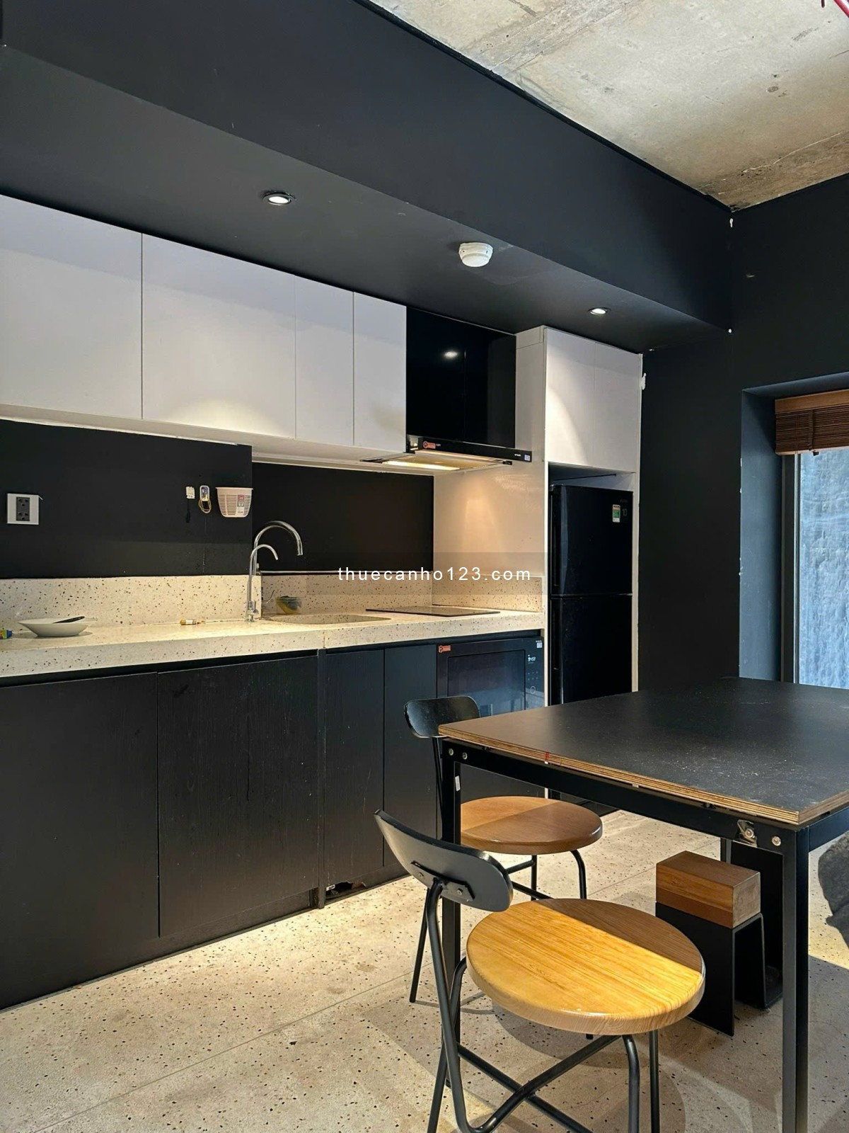 CHO THUÊ CĂN HỘ BÌNH THẠNH_1PN rộng 40m2_CÓ HỒ BƠI_THANG MÁY_GIẶT RIÊNG_NGAY NGÃ TƯ HÀNG XANH