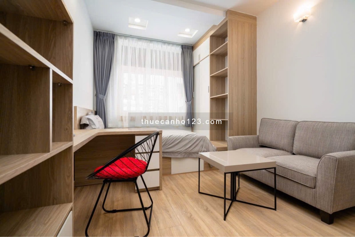Cho thuê căn hộ Bình Thạnh – Full nội thất – Có thang máy – Ngay cầu Thị Nghè, Quận 1
