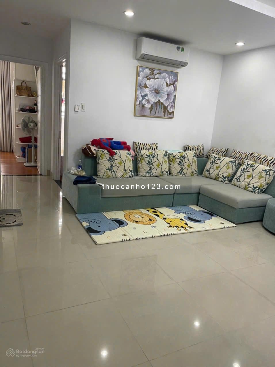 Cho thuê căn góc Him Lam Riverside, 2PN 2WC, 14 triệu/ tháng