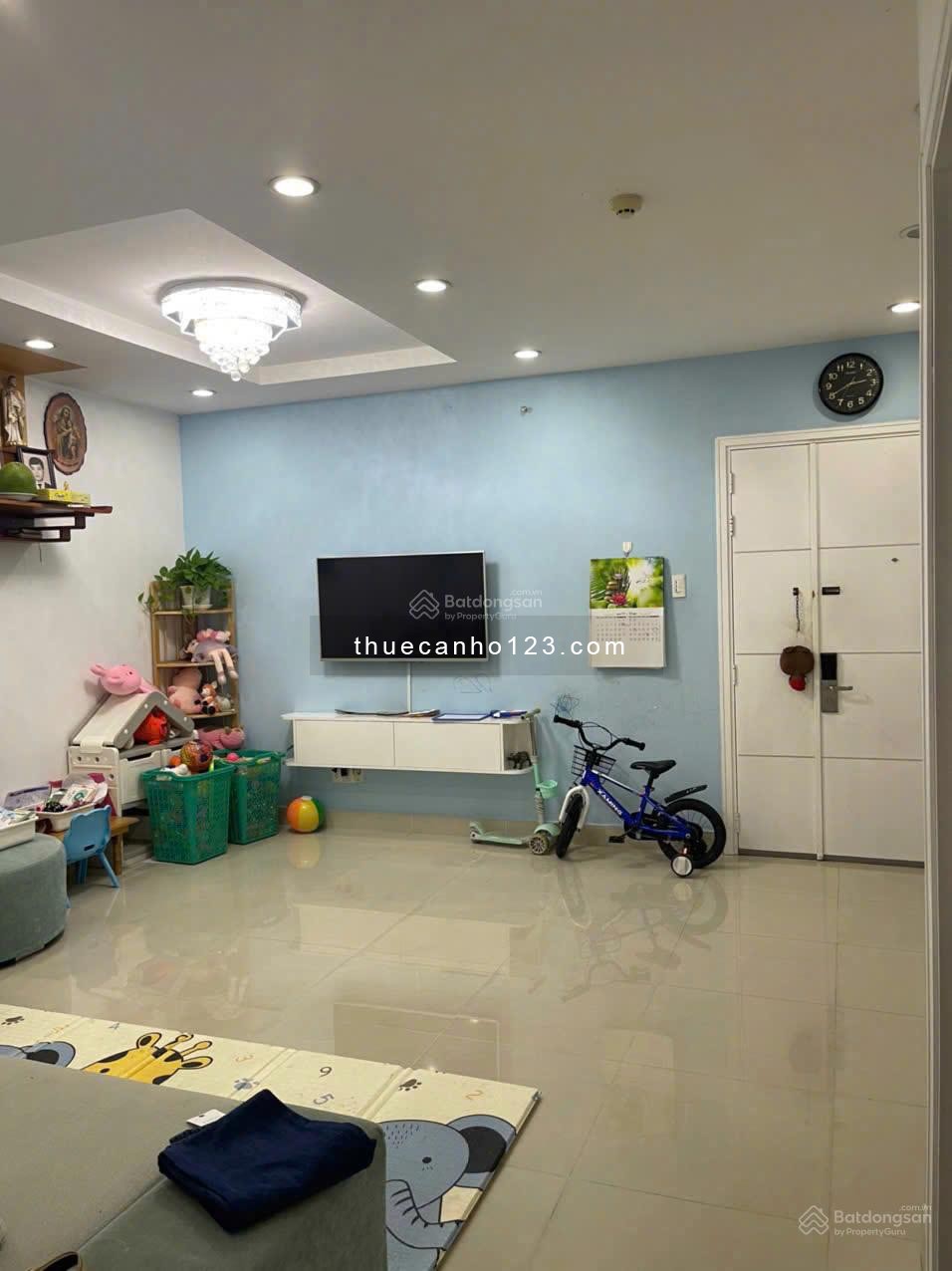 Cho thuê căn góc Him Lam Riverside, 2PN 2WC, 14 triệu/ tháng