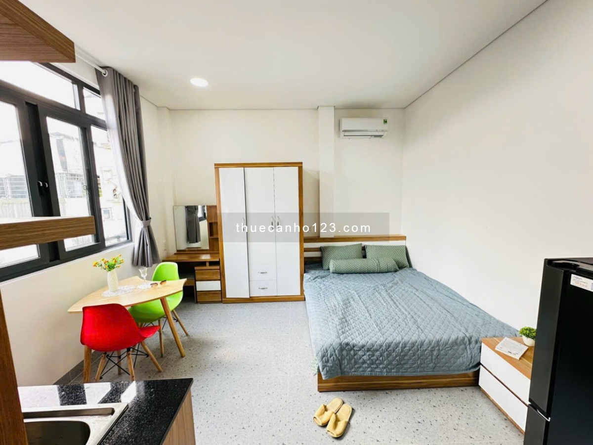 Phòng studio cửa sổ trời, full nội thất, giá tốt – Gần cầu Công Lý, Quận 3!