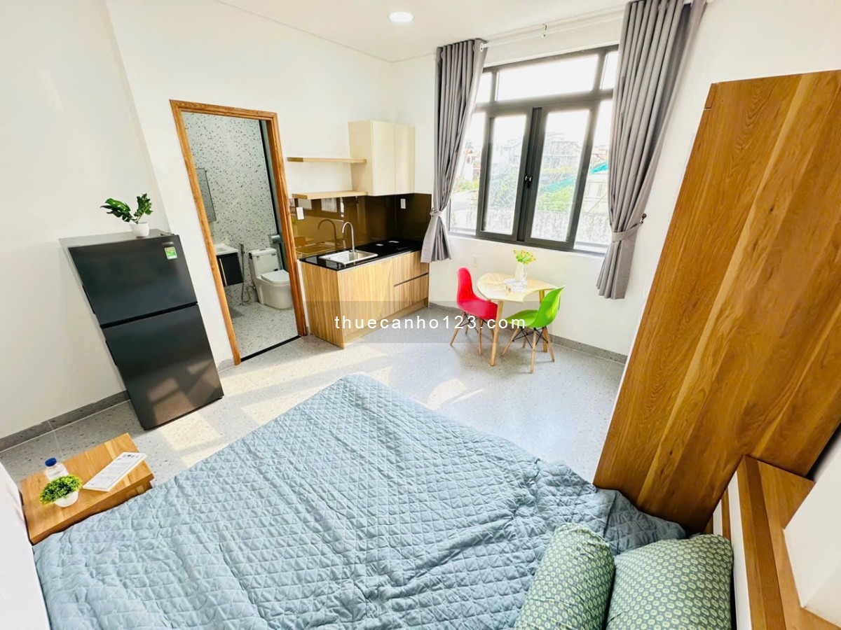 Phòng studio cửa sổ trời, full nội thất, giá tốt – Gần cầu Công Lý, Quận 3!