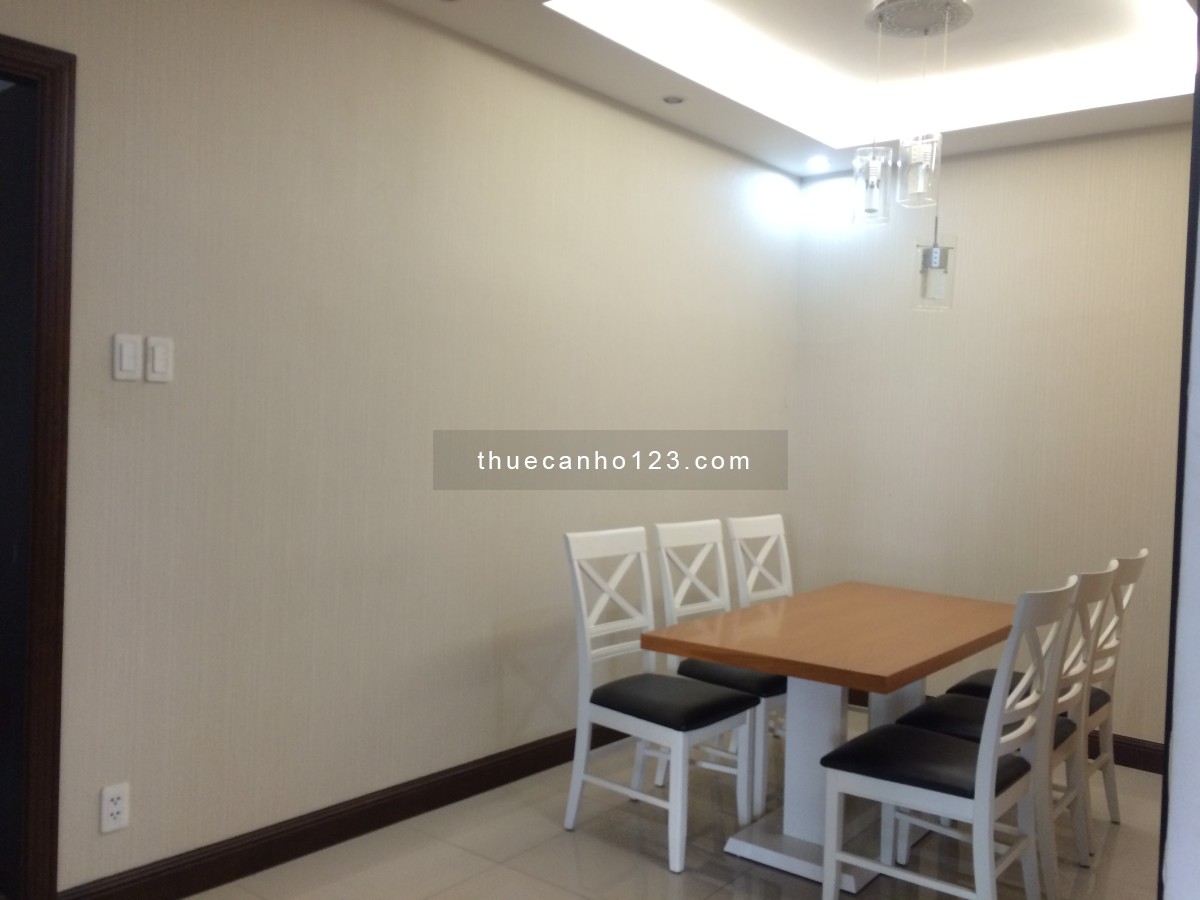 Cho thuê căn hộ Him Lam Riverside Quận 7, 100m, 2pn +, 2wc, có nội thất, giá 15 triệu