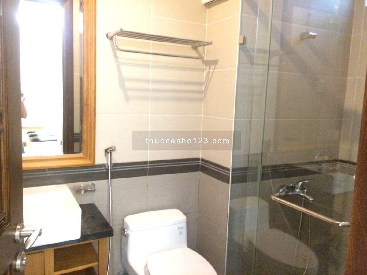 Cho thuê căn hộ Him Lam Riverside Quận 7, 100m, 2pn +, 2wc, có nội thất, giá 15 triệu