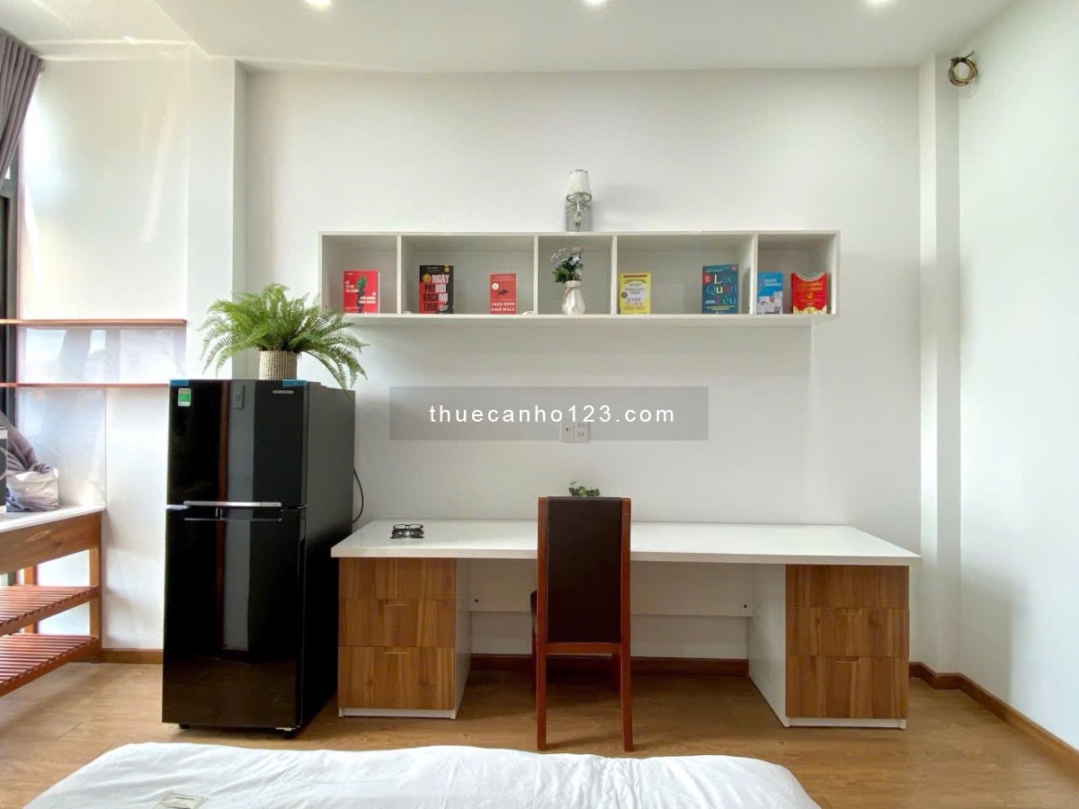 Căn hộ full nội thất có ban công – Nguyễn Cảnh Dị, Phường 4 – Gần sân bay, vòng xoay Lăng Cha Cả