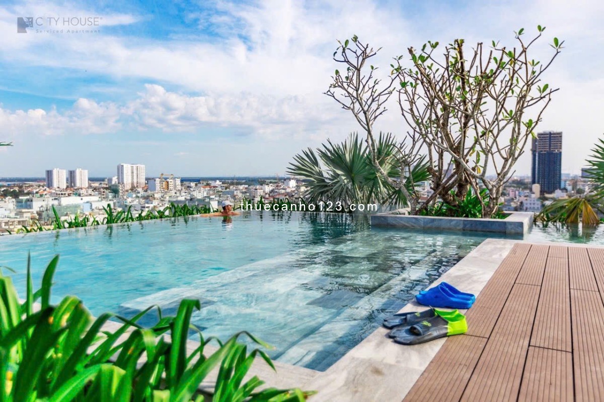 Căn hộ dịch vụ có hồ bơi ở quận 7