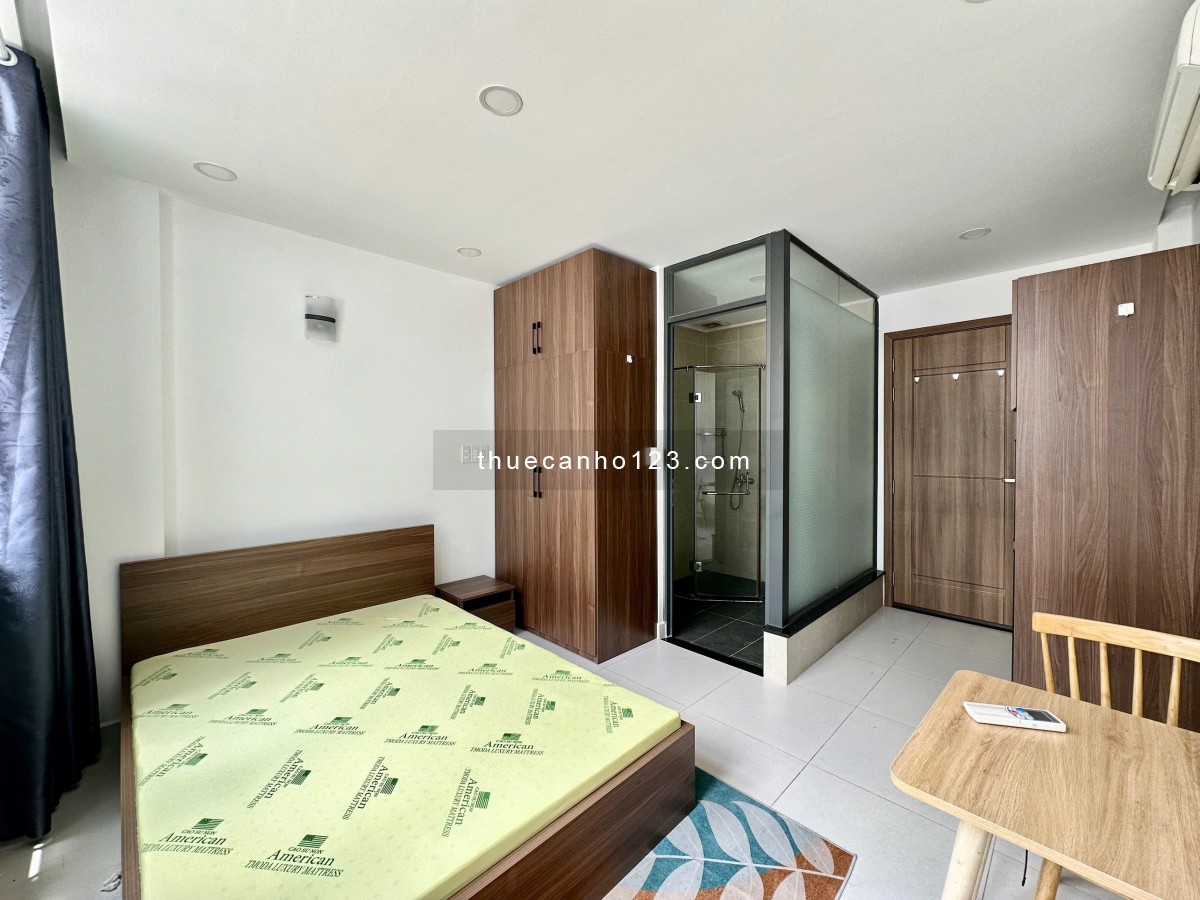 Phòng CHDV studio, ban công, cửa sổ trời – Gần BV Răng Hàm Mặt, Quận 1