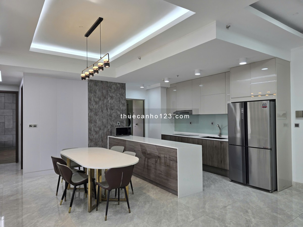 Cho thuê căn hộ 3PN, 131m2 - The Peak - Full nội thất tại M8, Midtown Phú Mỹ Hưng