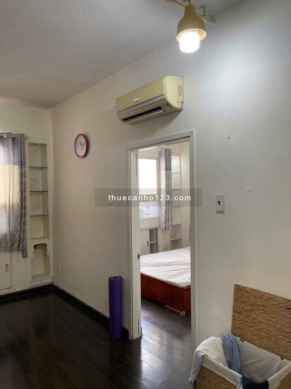 Chung cư Thái An, Nguyễn Văn Quá, Q12: 70m2, 2p ngủ, 2wc, ban công, 6tr5/th