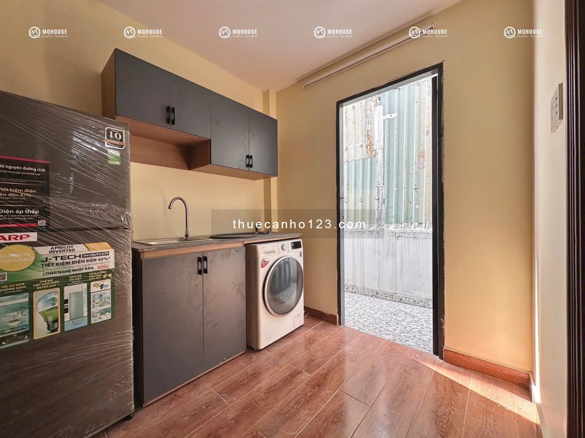 Khai trương dự án mới – Studio full nội thất, máy giặt riêng ngay Etown - Tân Bình.