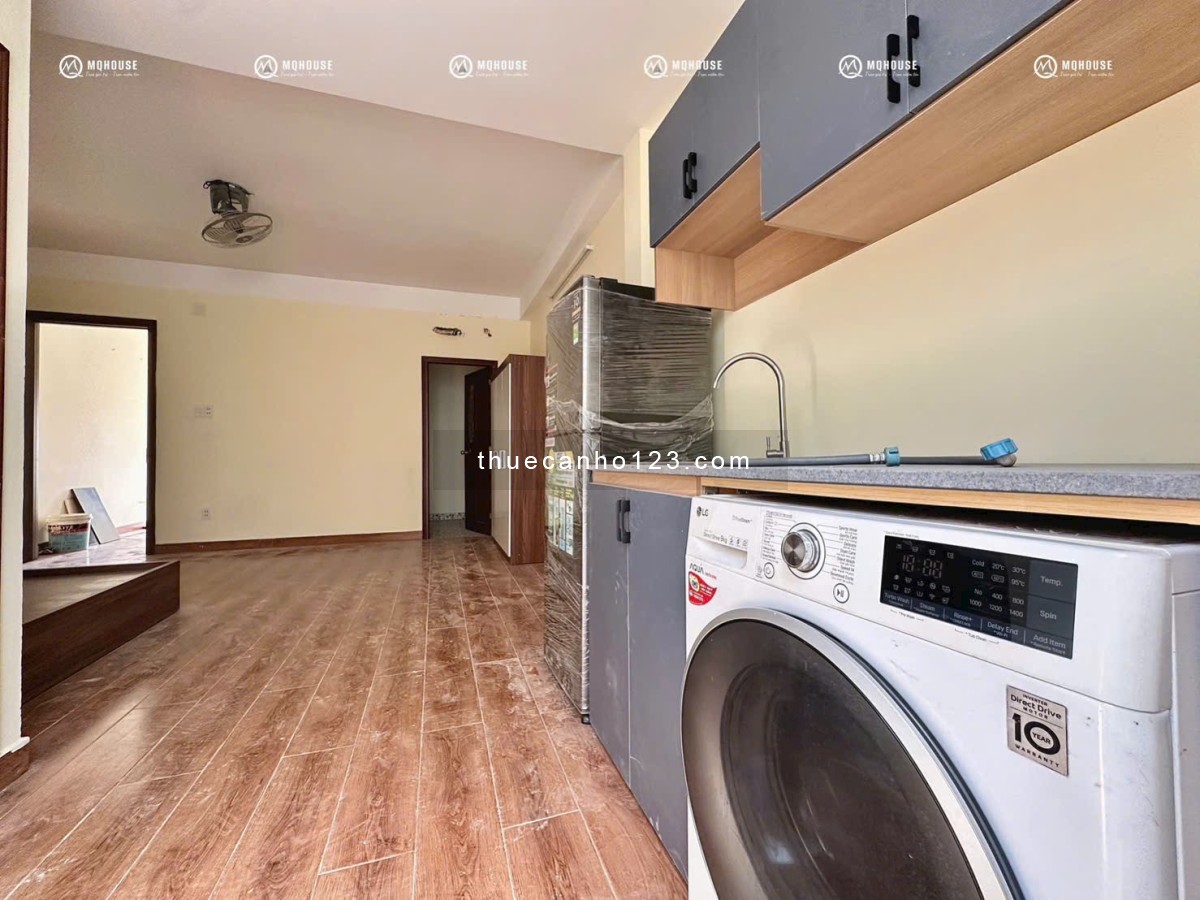 Khai trương dự án mới – Studio full nội thất, máy giặt riêng ngay Etown - Tân Bình.