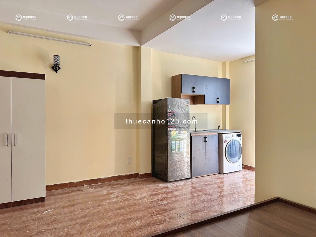 Khai trương dự án mới – Studio full nội thất, máy giặt riêng ngay Etown - Tân Bình.