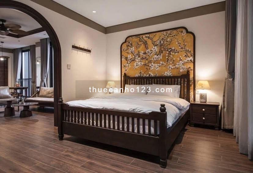 Cho thuê căn hộ mới 100% - ban công, phong cách cổ điển, full nội thất gần sân bay, vòng xoay LCC
