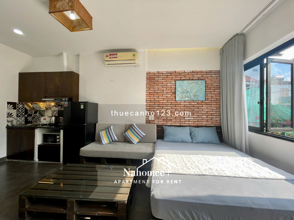 Căn hộ ban công/cửa sổ thoáng, 40m² – Ngay công viên Tao Đàn, ngã sáu Phù Đổng, Lê Thị Riêng - Q1