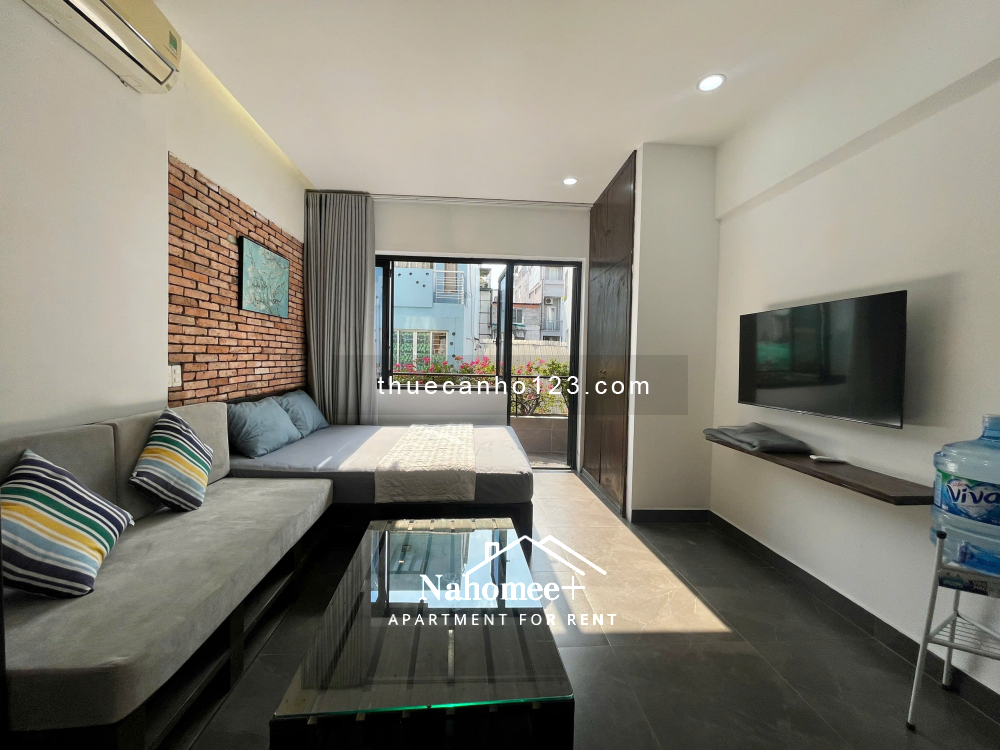 Căn hộ ban công/cửa sổ thoáng, 40m² – Ngay công viên Tao Đàn, ngã sáu Phù Đổng, Lê Thị Riêng - Q1
