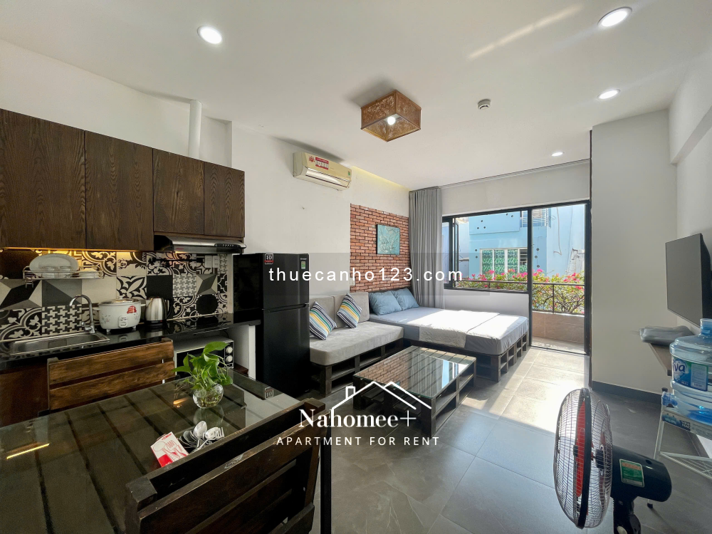 Căn hộ ban công/cửa sổ thoáng, 40m² – Ngay công viên Tao Đàn, ngã sáu Phù Đổng, Lê Thị Riêng - Q1