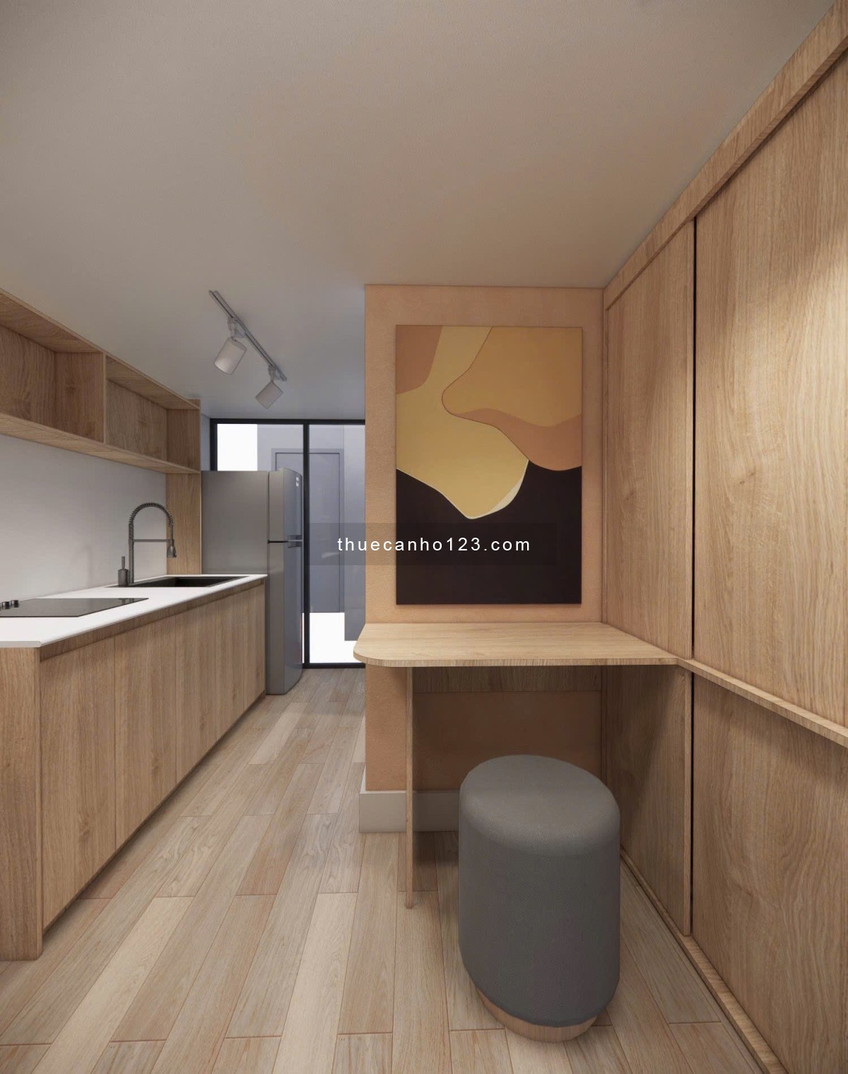 Hiếm: 1 căn studio full nt giá siêu rẻ trung tâm Q7