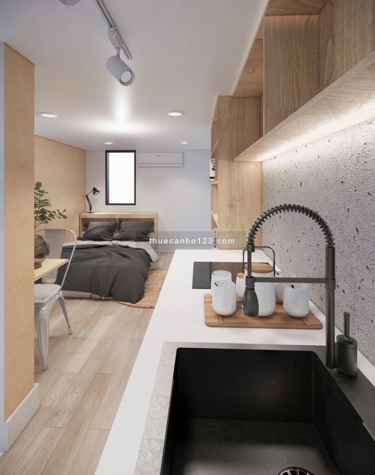 Hiếm: 1 căn studio full nt giá siêu rẻ trung tâm Q7