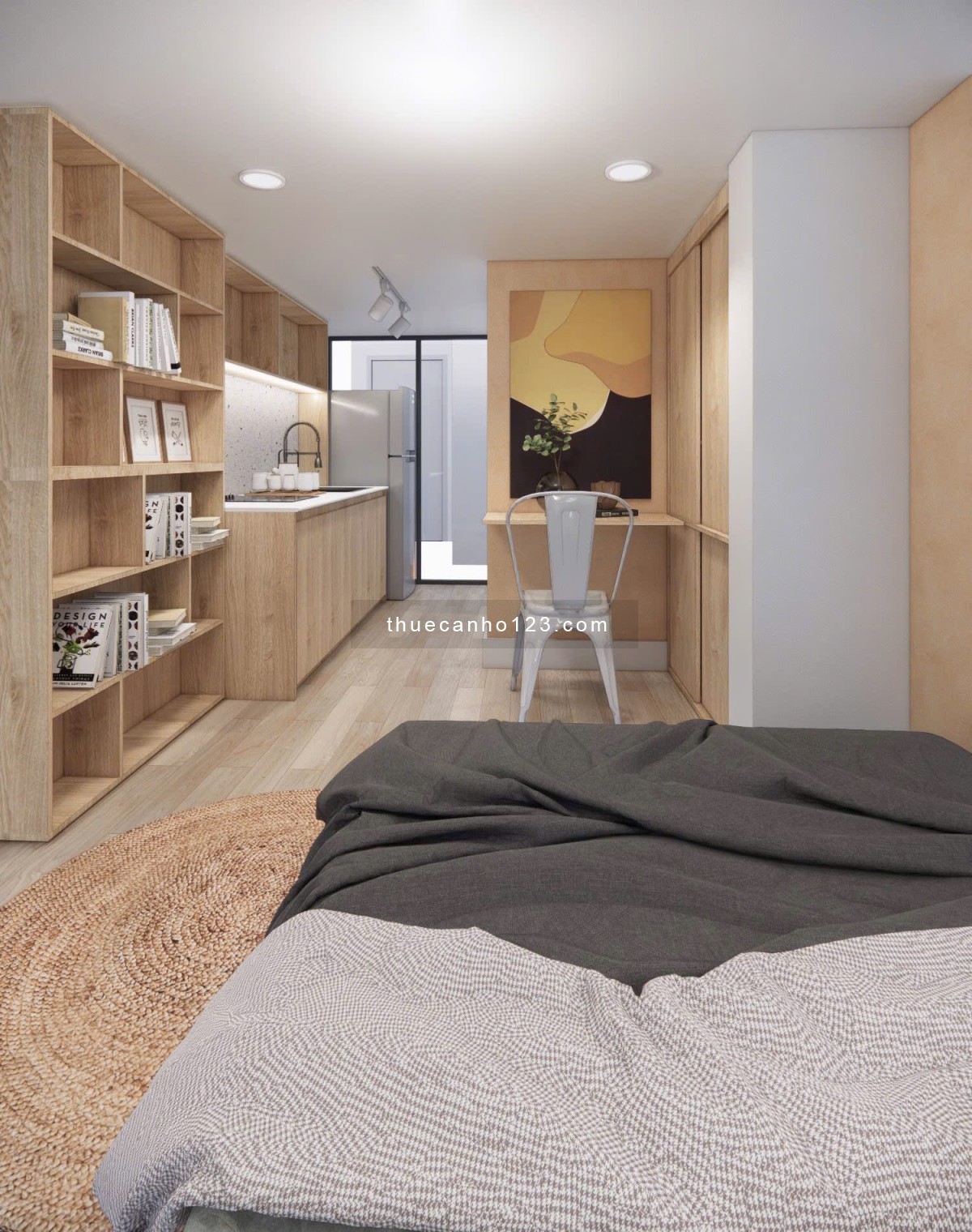 Hiếm: 1 căn studio full nt giá siêu rẻ trung tâm Q7