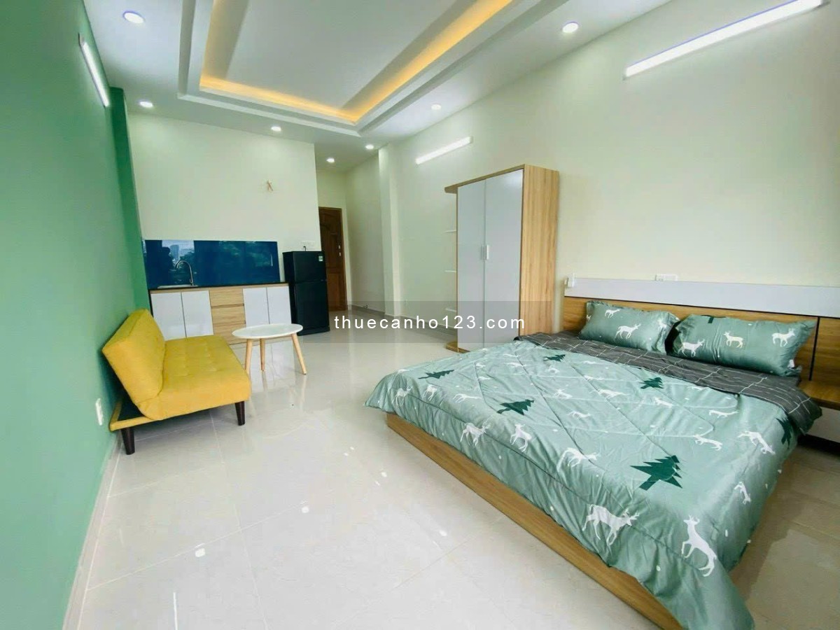 Studio ban công rộng Q8 - gần cầu chữ Y, cầu Nguyễn Tri Phương, cầu Nguyễn Văn Cừ,...