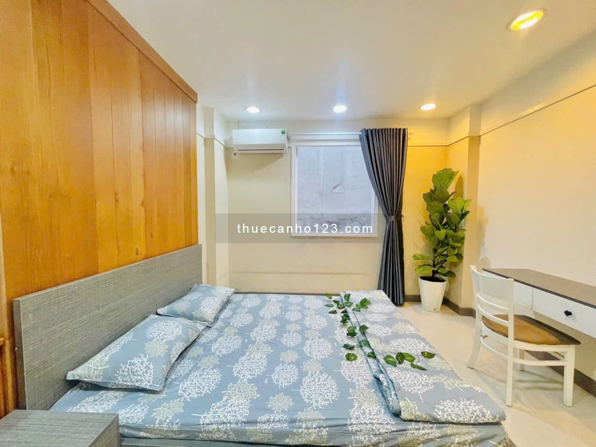 Căn hộ tách bếp, có máy giặt riêng và cửa sổ thoáng – Ngay trung tâm Tân Bình
