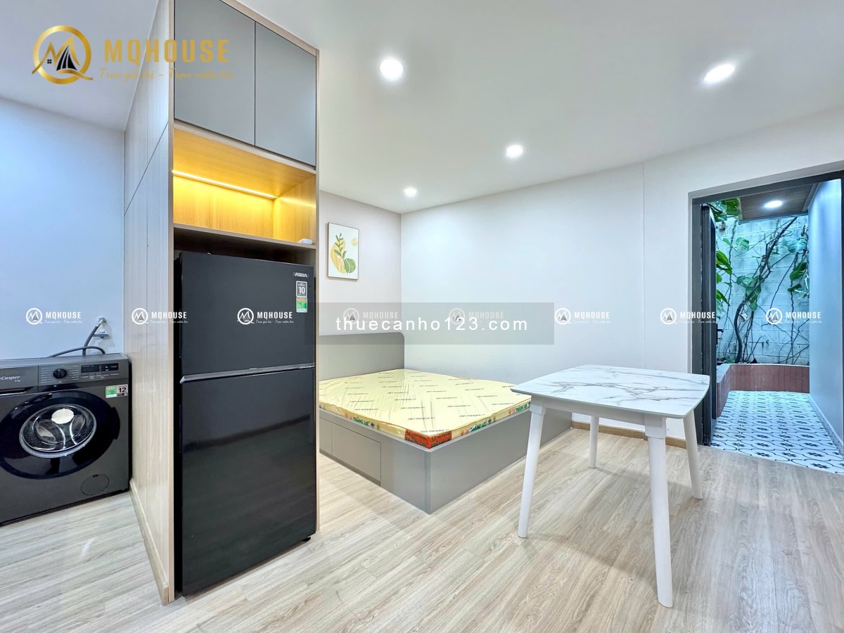 Studio tách bếp, giặt riêng, có sân, full nội thất, gần KCN Tân Bình - Trường Chinh - 0909 186 134.