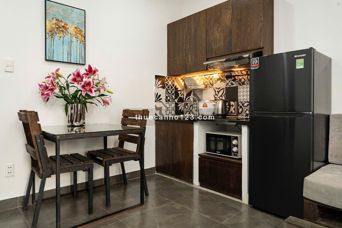 Căn hộ ban công/cửa sổ thoáng, 40m² – Ngay công viên Tao Đàn, ngã sáu Phù Đổng, Lê Thị Riêng - Q1