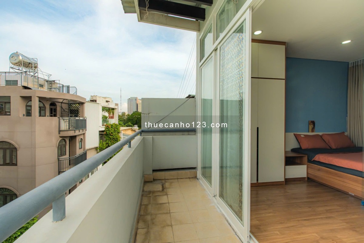 Căn hộ luxury 2PN, 1WC, ban công/cửa sổ thoáng, 65m² – Chợ Tân Định, công viên Lê Văn Tám, Đinh Công