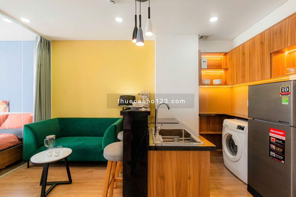 Căn hộ luxury 2PN, 1WC, ban công/cửa sổ thoáng, 65m² – Chợ Tân Định, công viên Lê Văn Tám, Đinh Công