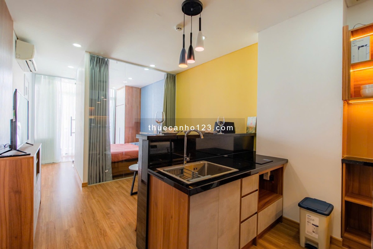 Căn hộ luxury 2PN, 1WC, ban công/cửa sổ thoáng, 65m² – Chợ Tân Định, công viên Lê Văn Tám, Đinh Công