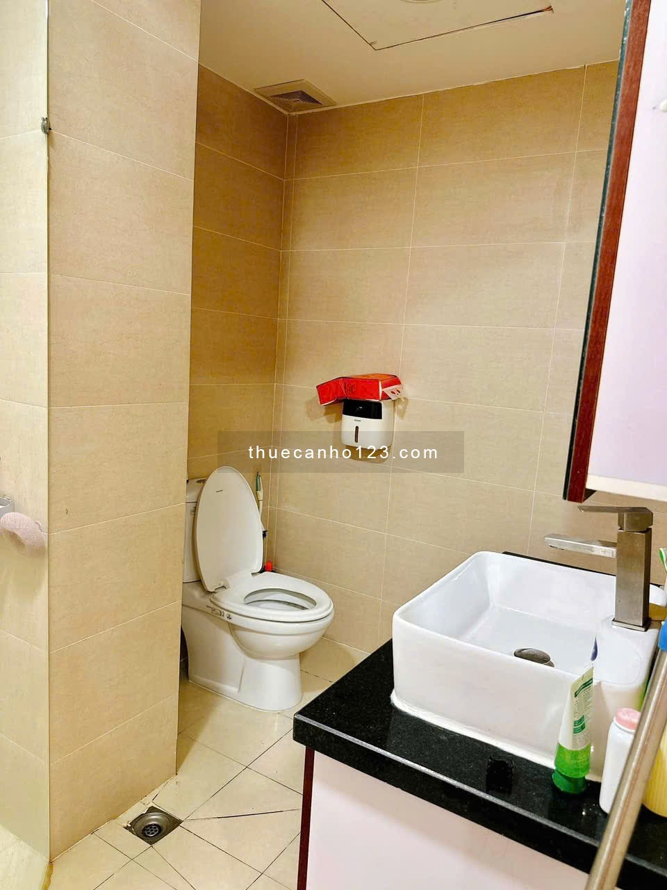 Chung cư Kim Tâm Hải, Trường Chinh, Q12: 60m2, 2p ngủ, 6tr5/th, NT