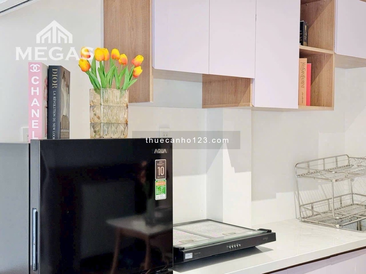 Căn hộ 2 chỗ ngủ mới 100% có ban công đón nắng ngay Chu Văn An - Gần Học Viện Cán Bộ - Giáp Quận 1,3