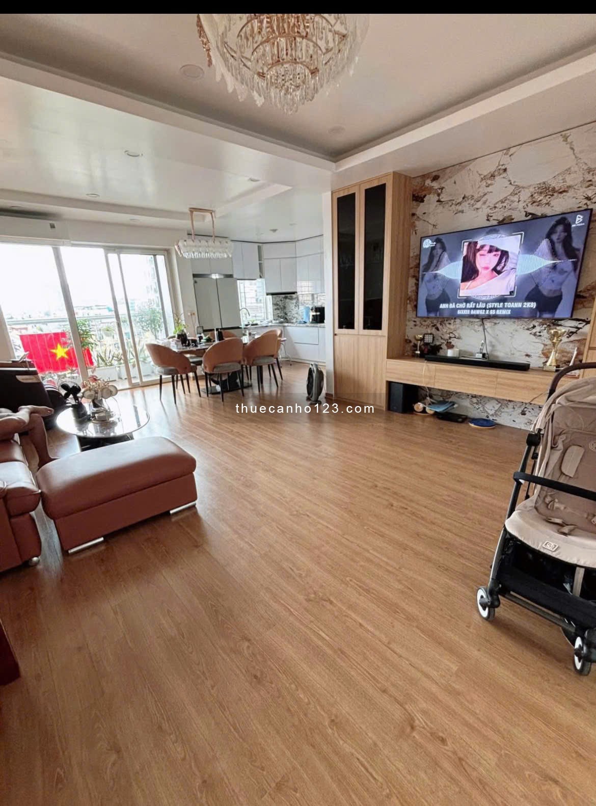 Chung cư Carillon 2, Hòa Thạnh, Tân Phú căn có NT, 3p ngủ, 12tr, 110m2