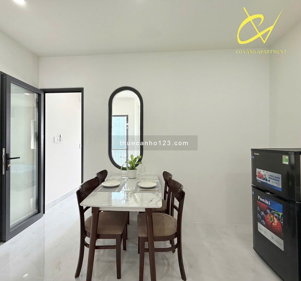 Khai trương dự án mới 1PN tách bếp 40m2 ban công full nội thất mới 100% tại Bùi Đình Túy Bình Thạnh