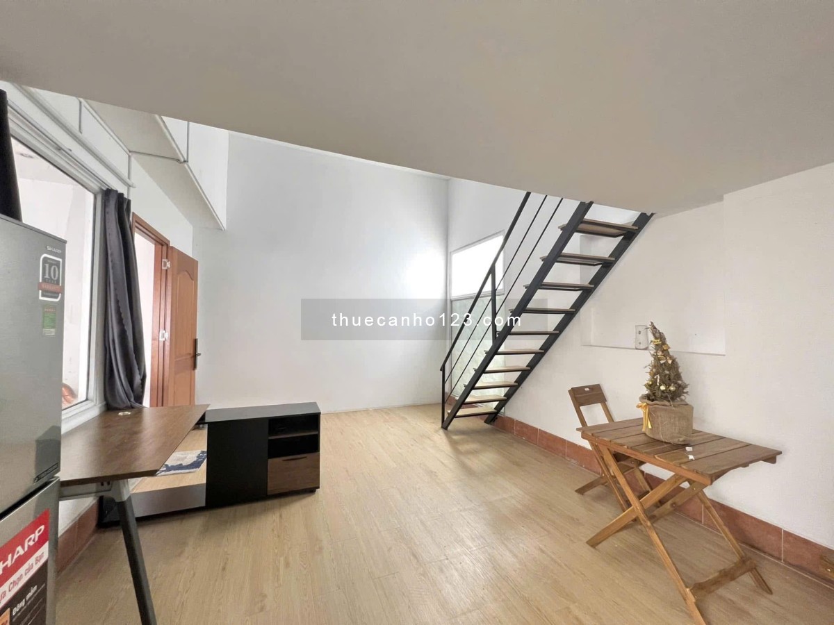 Căn hộ có gác full nội thất 40m2 ngay giữa trung tâm Tân Bình