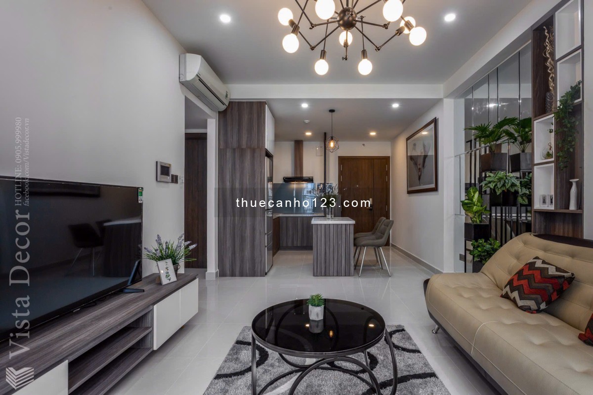 THUÊ SAIGON ROYAL 2PN 65M2 BAN CÔNG NỘI THẤT MỚI NGAY BẾN ĐỒN QUẬN 4 SÁT Q1 LH 0775924600