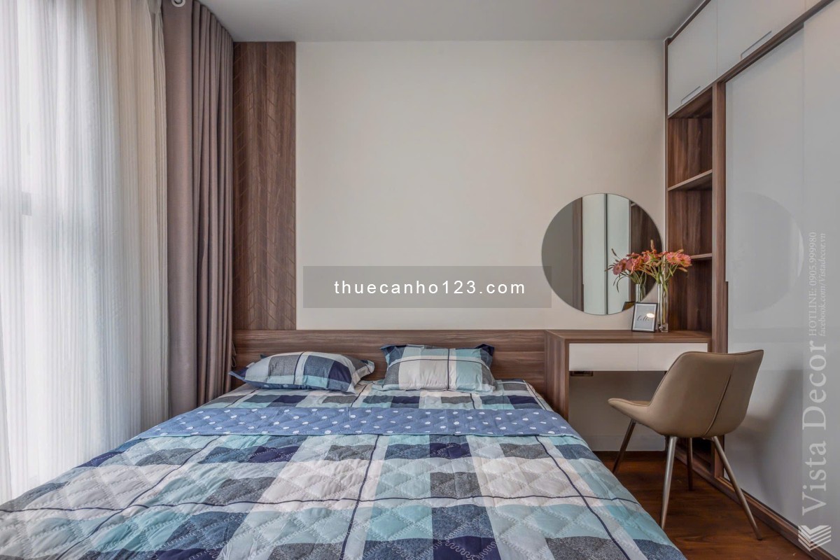 THUÊ SAIGON ROYAL 2PN 65M2 BAN CÔNG NỘI THẤT MỚI NGAY BẾN ĐỒN QUẬN 4 SÁT Q1 LH 0775924600