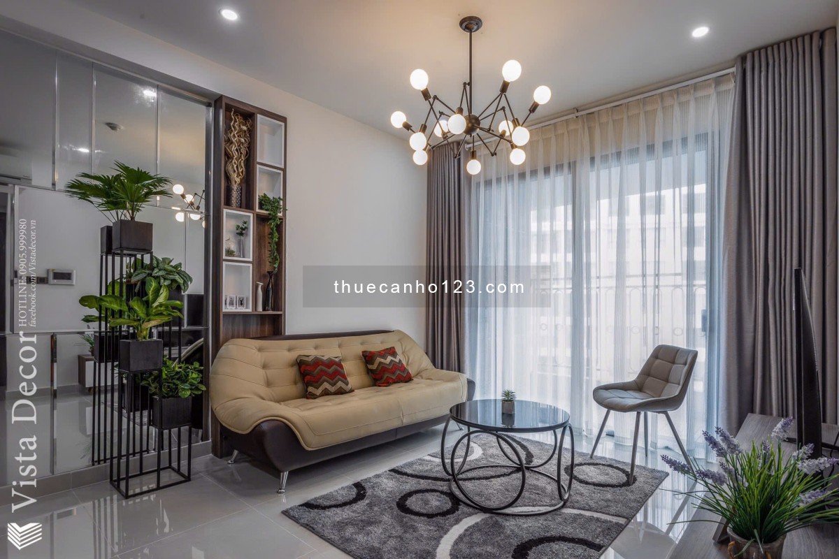 THUÊ SAIGON ROYAL 2PN 65M2 BAN CÔNG NỘI THẤT MỚI NGAY BẾN ĐỒN QUẬN 4 SÁT Q1 LH 0775924600