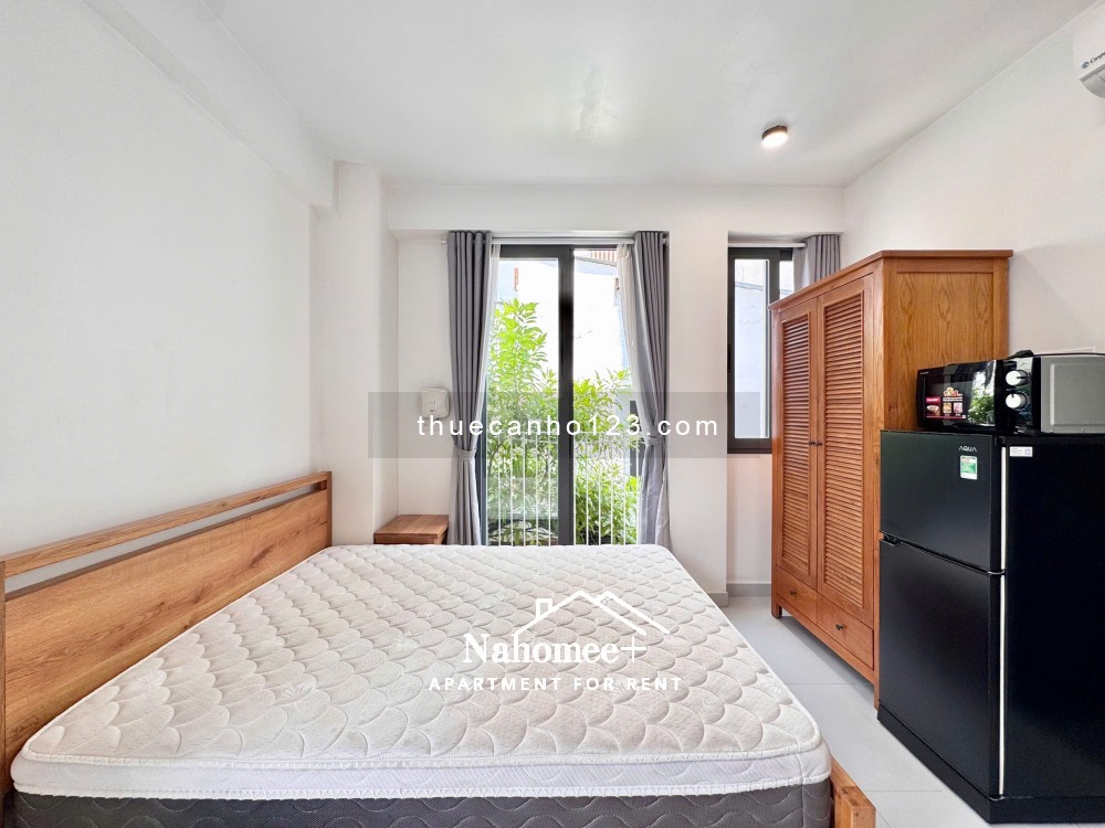 Thực tế đẹp hơn hình | 2 balcony thoáng, máy giặt riêng, thang máy, dọn phòng | Khu Hoàng Văn Thụ