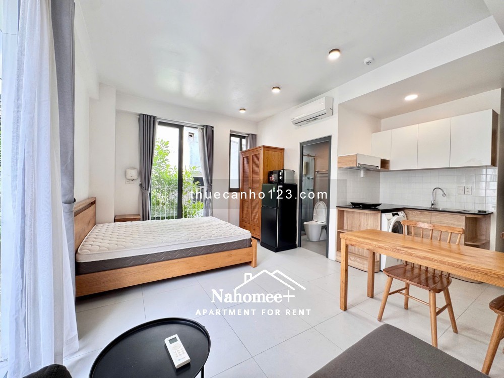 Thực tế đẹp hơn hình | 2 balcony thoáng, máy giặt riêng, thang máy, dọn phòng | Khu Hoàng Văn Thụ