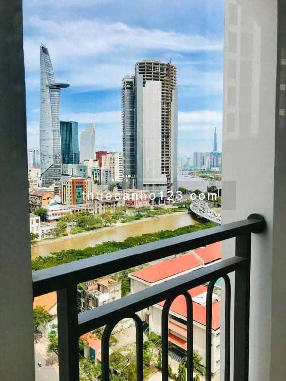 THUÊ NGAY SAIGON ROYAL 38M2 BAN CÔNG VIEW BITEXCO SÁT CẦU BASON QUẬN 4 -QUẬN 1 LH 0775924600