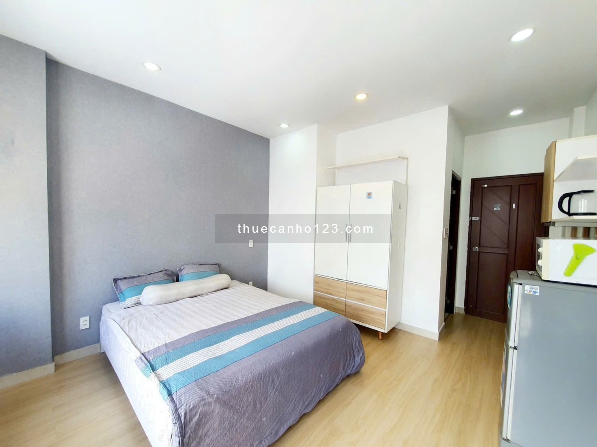 Cho thuê căn hộ 35m2 full nội thất ban công Lê Quang Định Bình Thạnh gần chợ Bà Chiểu