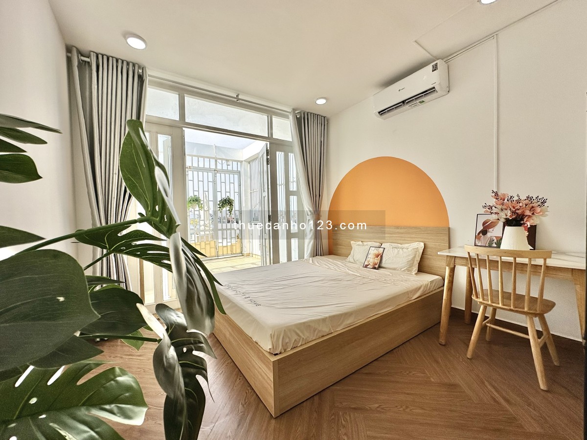 Studio - Ban Công - Phòng Giặt Riêng - Ở Liền