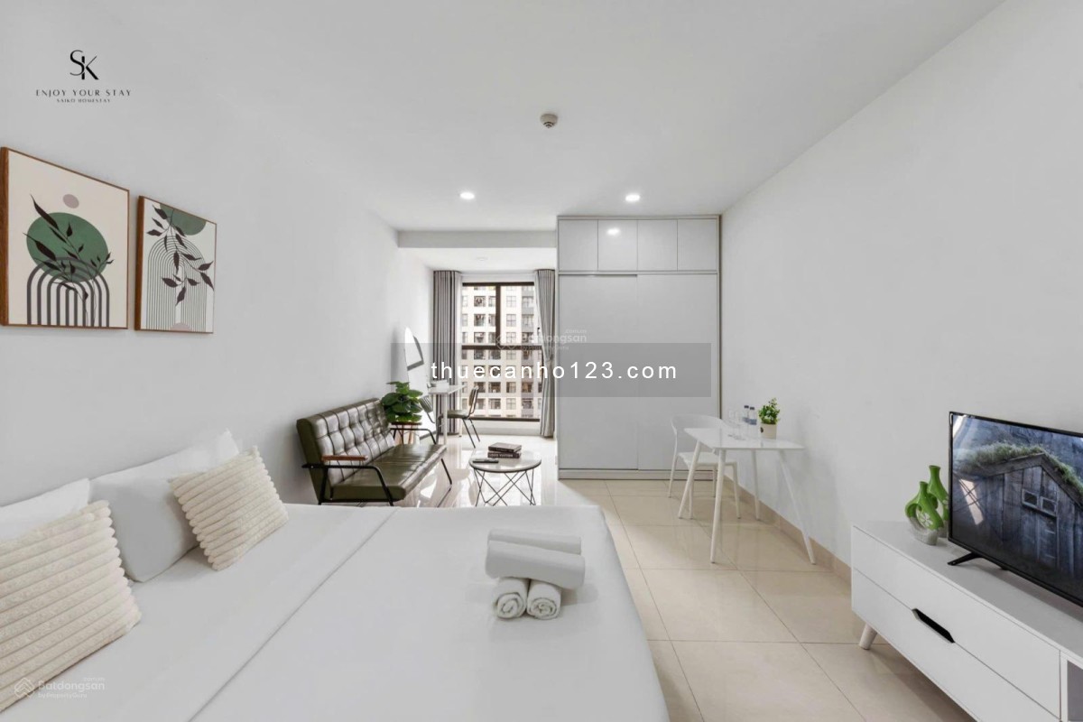 Cần cho thuê Officetel Saigon Royal - View Sông - Giá 14 triệu/ tháng